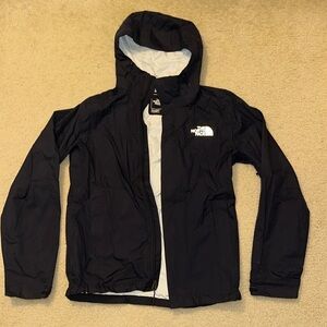 MENS NORTHFACE RAIN JACKET, SIZE SMALL
